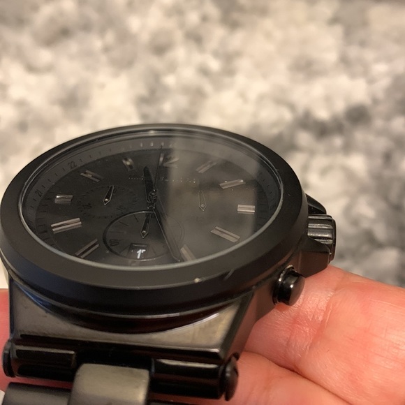 Michael Kors Oversized Dylan Black-Tone Unisex Watch - Picture 6 of 12